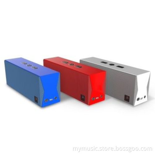 Stereo Bluetooth Speaker with Microphone and NFC Function, High Volume Music Sized 165 x 55 x 62mm
